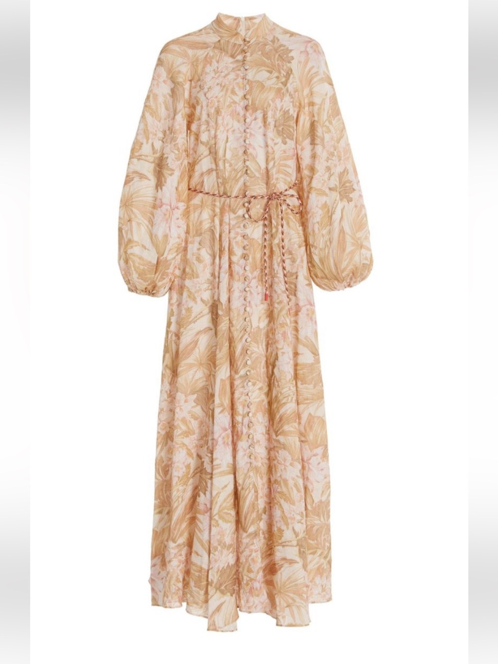 Zimmermann Andie Floral Linen Dress